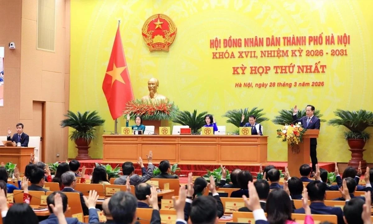 Kỳ họp thứ nhất, HĐND TP Hà Nội khóa XVII.