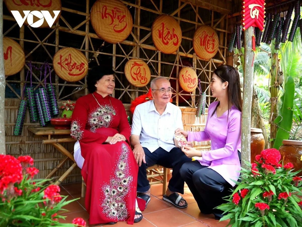 Các điểm du lịch ở Cần Thơ đầu tư không gian đón Tết cổ truyền.