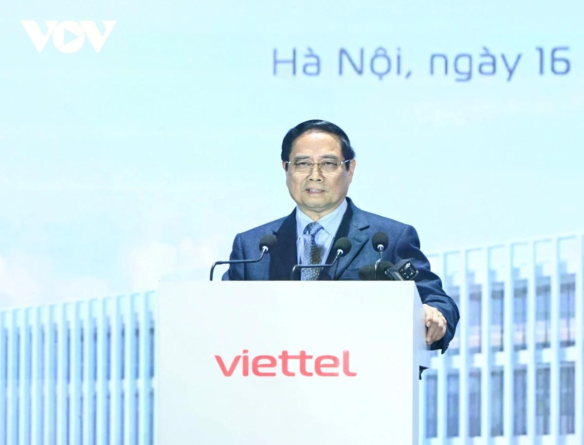 Thủ tướng Phạm Minh Chính phát biểu tại buổi lễ