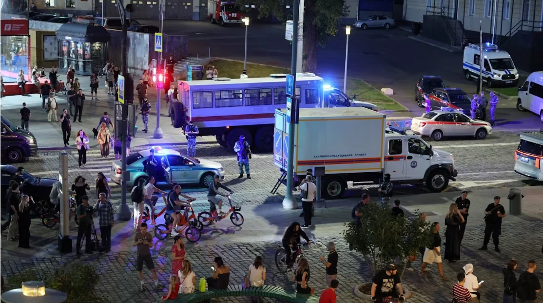 Một vụ nổ đã xảy ra tại tầng một của nhà hàng ở thủ đô Moscow, Nga. (Ảnh: Reuters)