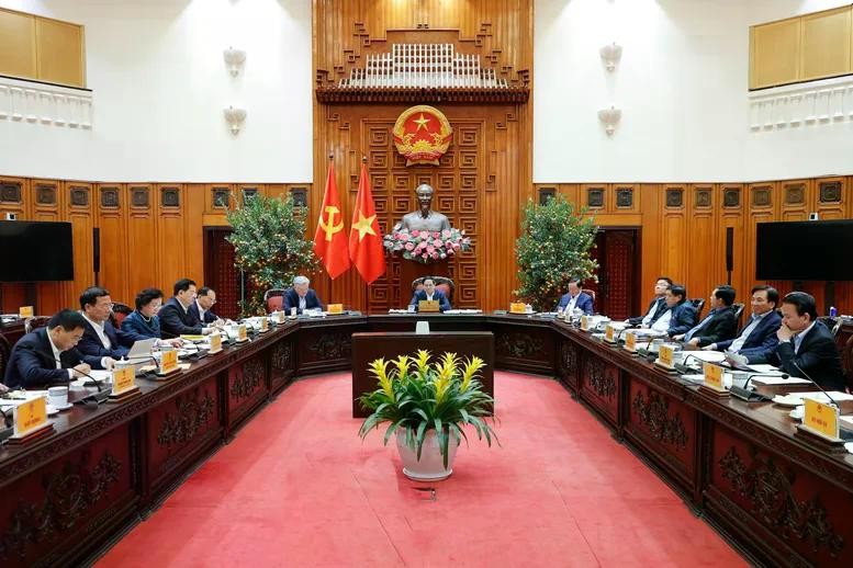 Thủ tướng Phạm Minh Chính chủ trì cuộc họp của Thường trực Chính phủ.