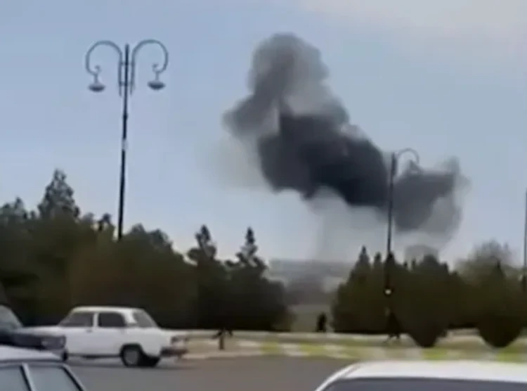 Một thiết bị bay không người lái của Iran tấn công nhà ga sân bay tại Nakhchivan.