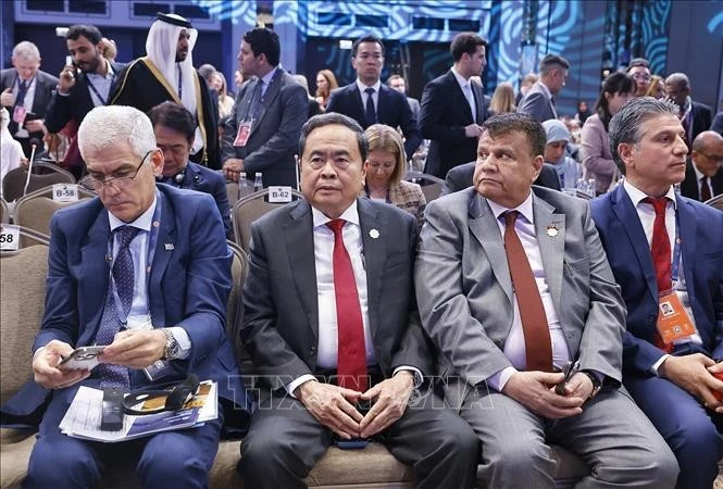 Chủ tịch Quốc hội Trần Thanh Mẫn dự Phiên khai mạc Đại hội đồng lần thứ 152 của Liên minh Nghị viện thế giới (IPU-152).