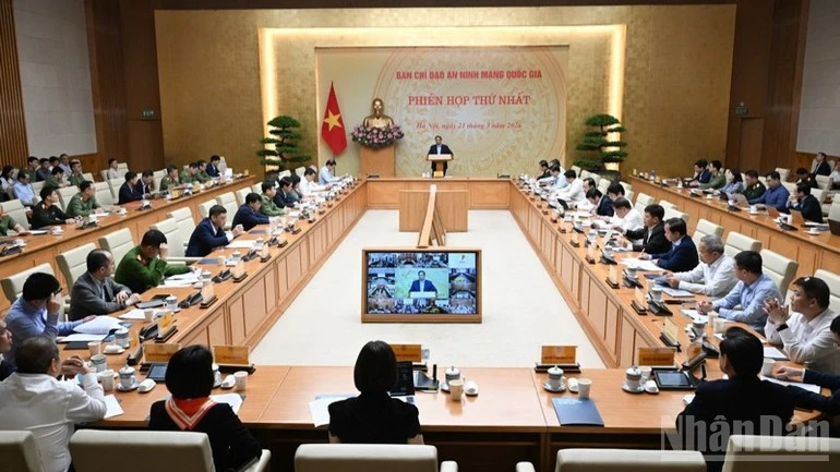 Quang cảnh phiên họp.