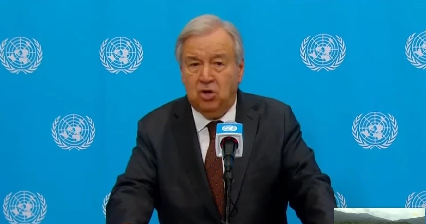 Tổng thư ký Liên Hợp Quốc António Guterres.