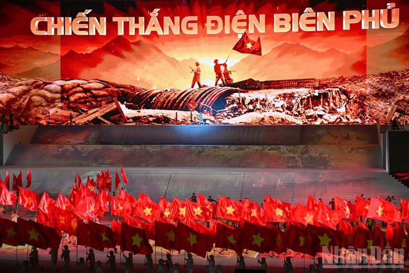 Chương trình chính luận nghệ thuật chào mừng Đại hội XIV.