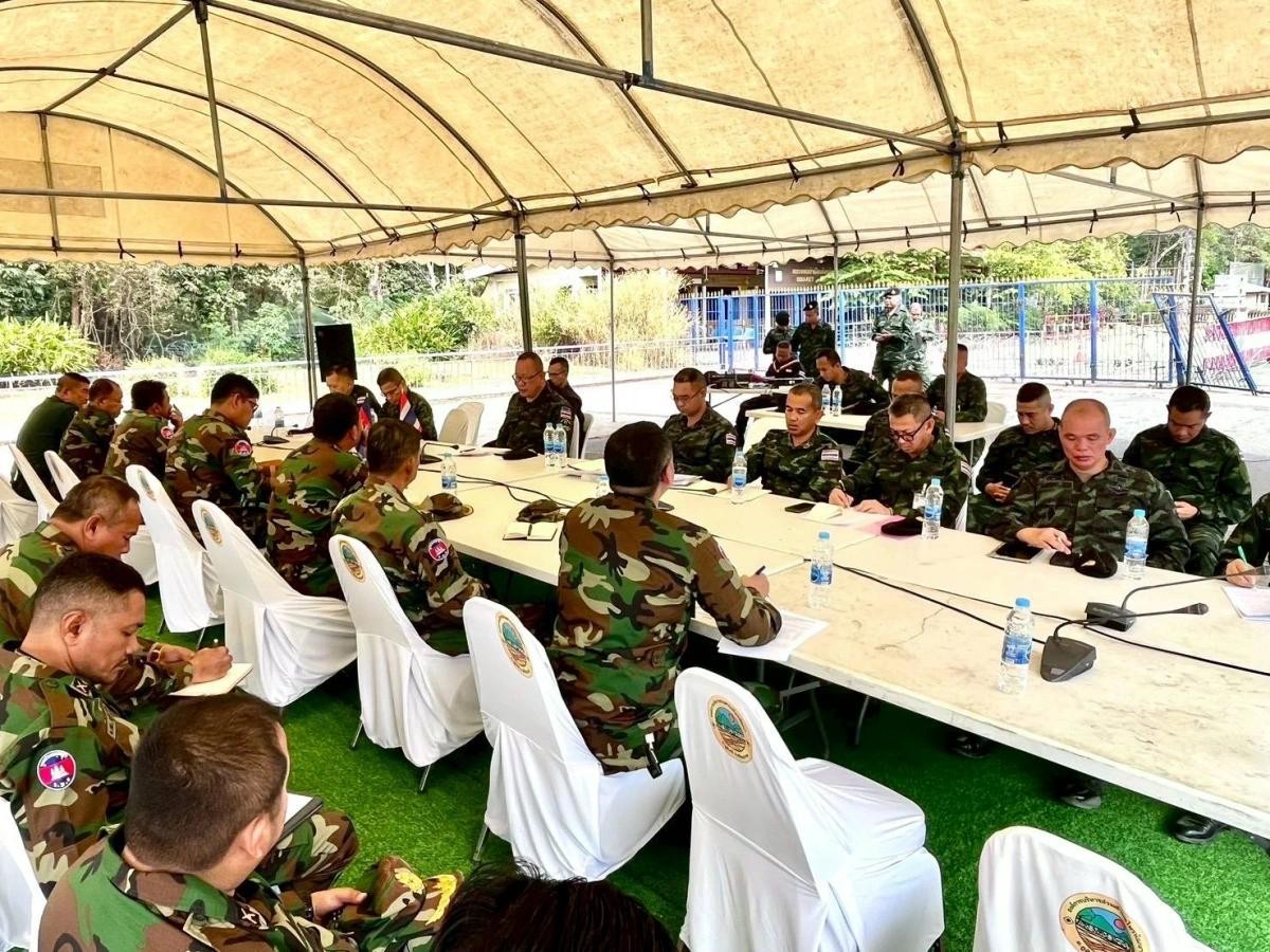 Cuộc họp Ủy ban biên giới khu vực giữa Quân khu 2 của Thái Lan và Quân khu 4 của Campuchia.