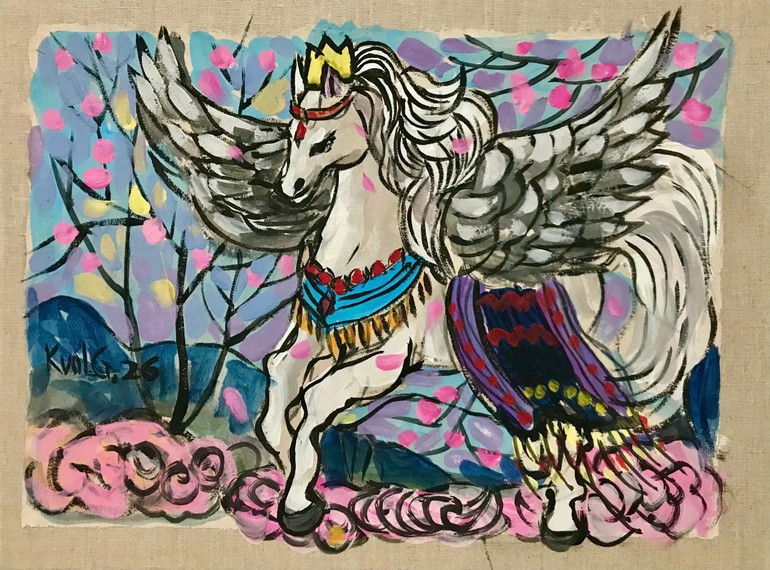 Một tác phẩm cá tính về ngựa.