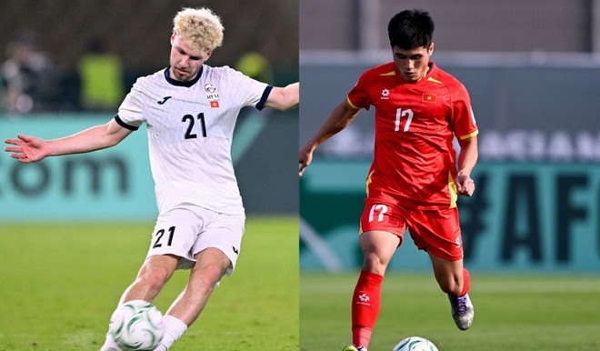 U23 Việt Nam quyết đánh bại U23 Kyrgyzstan. (Nguồn: AFC)