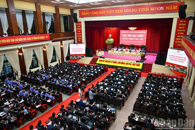 Báo chí đã tuyên truyền nhanh, kịp thời, đầy đủ về Đại hội đại biểu Đảng bộ các cơ quan Đảng Trung ương lần thứ I, nhiệm kỳ 2025-2030.