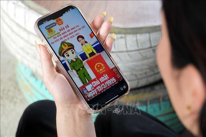 Các clip tuyên truyền về ngày hội bầu cử do Công an xã Bố Trạch (Quảng Trị) sử dụng trí tuệ nhân tạo tạo ra rất trực quan, sinh động.