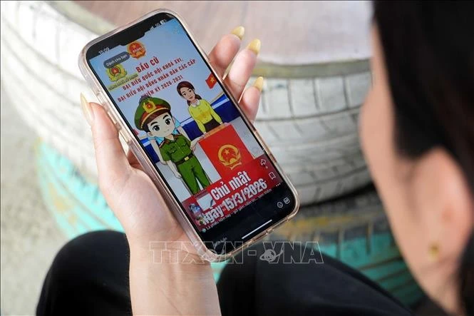 Các clip tuyên truyền về ngày hội bầu cử do Công an xã Bố Trạch (Quảng Trị) sử dụng trí tuệ nhân tạo tạo ra rất trực quan, sinh động.