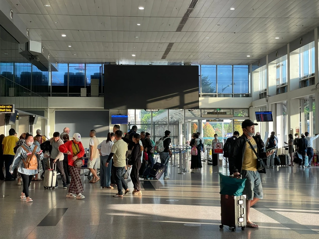 Nhu cầu đi lại của người dân tăng cao dịp Tết Nguyên đán.