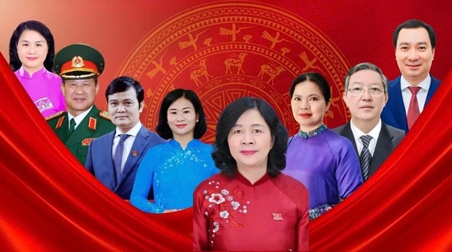 Ủy viên Bộ Chính trị, Bí thư Trung ương Đảng, Chủ tịch Ủy ban Trung ương MTTQ Việt Nam Bùi Thị Minh Hoài; Ủy viên Trung ương Đảng, Phó Chủ tịch, Tổng Thư ký Hà Thị Nga cùng 4 Phó chủ tịch và các Ủy viên Đoàn Chủ tịch Ủy ban Trung ương MTTQ Việt Nam được giới thiệu ứng cử đại biểu Quốc hội khóa XVI theo từng đơn vị bầu cử trong cả nước.