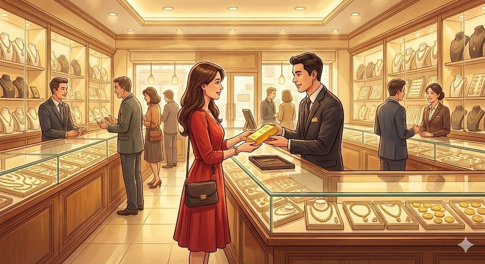 Đối tượng bị xử phạt và tịch thu vàng là các tổ chức, cá nhân có hành vi vi phạm trong hoạt động kinh doanh vàng. Ảnh minh họa: AI