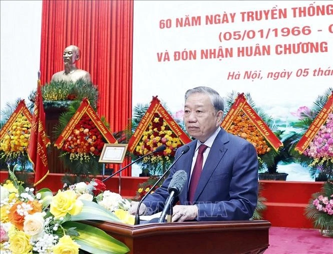 Tổng Bí thư Tô Lâm phát biểu chỉ đạo.