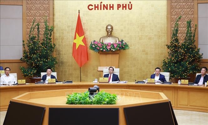 Thủ tướng Phạm Minh Chính chủ trì Phiên họp Chính phủ chuyên đề về xây dựng pháp luật tháng 2 năm 2026.