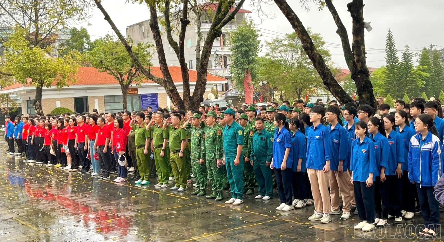 Phường Lào Cai phát động Ngày chạy Olympic “Vì sức khỏe toàn dân - Vì an ninh Tổ quốc”.
