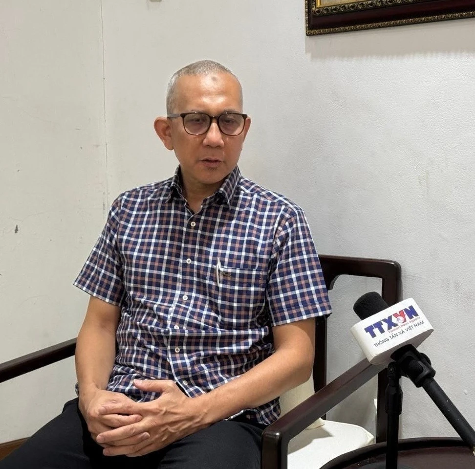 Ông Beni Sukadis, Điều phối viên cao cấp của Viện Nghiên cứu Quốc phòng và Chiến lược Indonesia (Lesperssi).