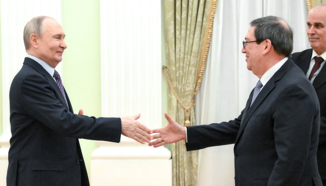 Tổng thống Putin đón tiếp Ngoại trưởng Cuba Bruno Rodriguez Parrilla tại Điện Kremlin ngày 18/2/2026.