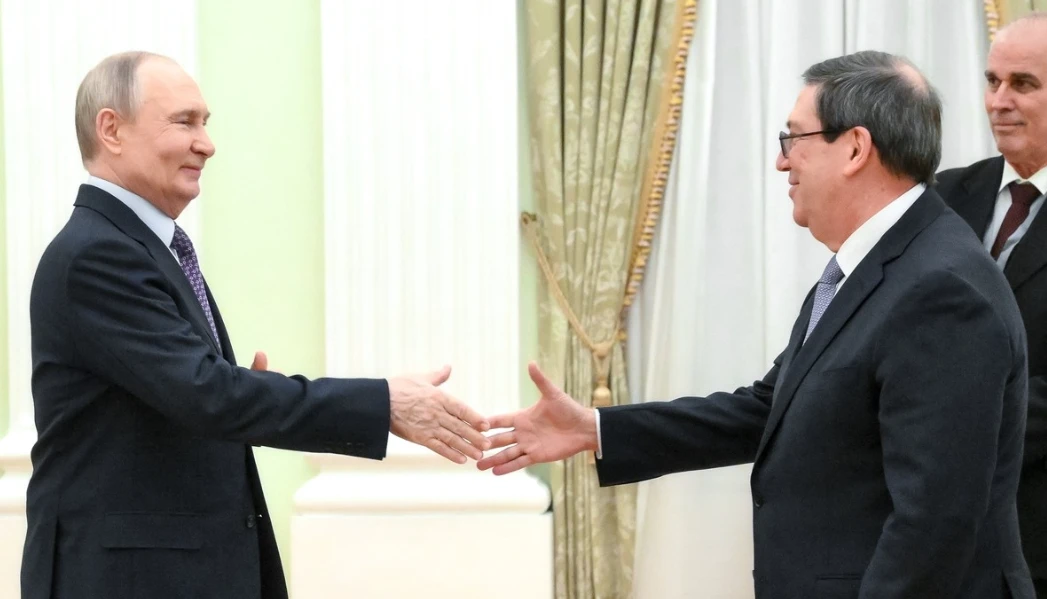 Tổng thống Putin đón tiếp Ngoại trưởng Cuba Bruno Rodriguez Parrilla tại Điện Kremlin ngày 18/2/2026.