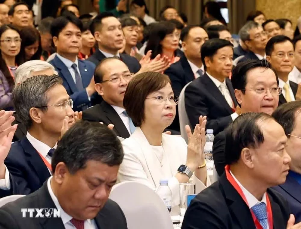 Các đại biểu tham dự Hội nghị Hội nghị Ngoại giao lần thứ 33. (Ảnh: Thống Nhất/ TTXVN)