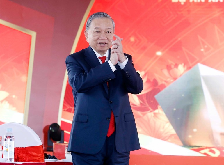 Tổng Bí thư Tô Lâm dự Lễ khởi công dự án xây dựng Bảo tàng Đảng Cộng sản Việt Nam.