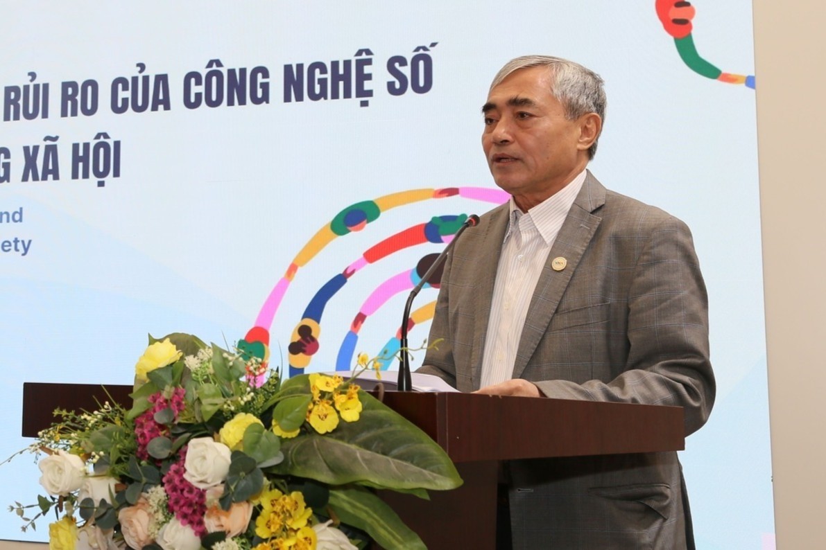 Chủ tịch Hội Truyền thông số Việt Nam Nguyễn Minh Hồng.