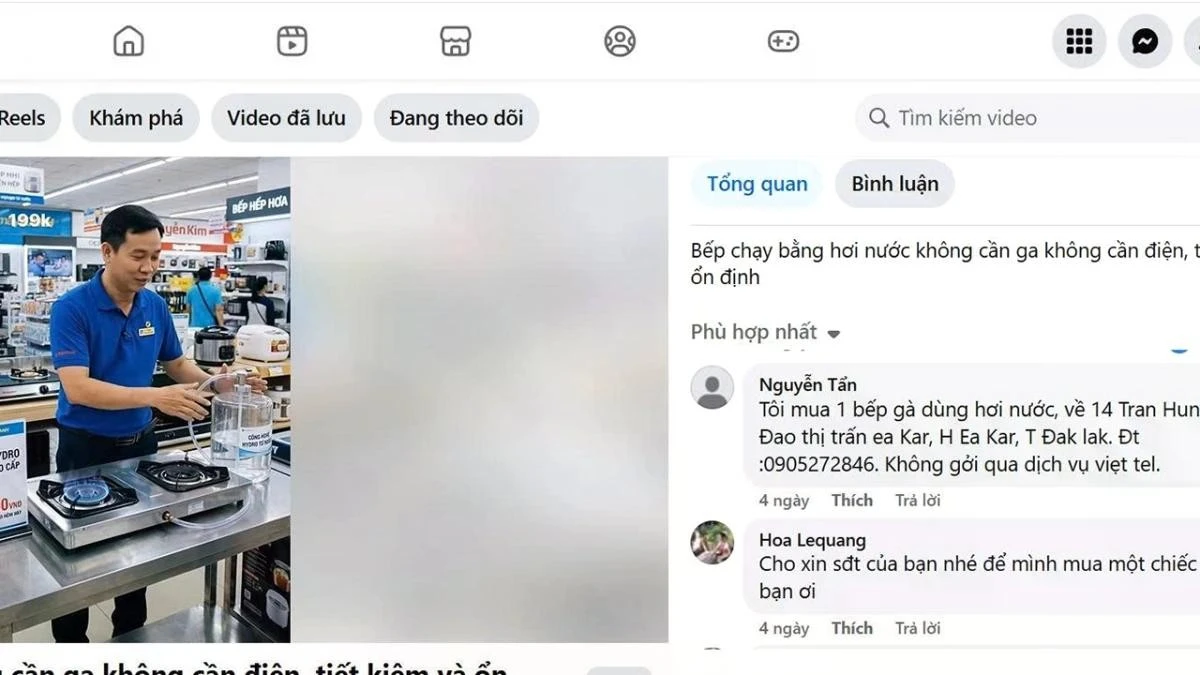 Đã có không ít người tin tưởng, để lại địa chỉ, số điện thoại đặt mua sản phẩm.