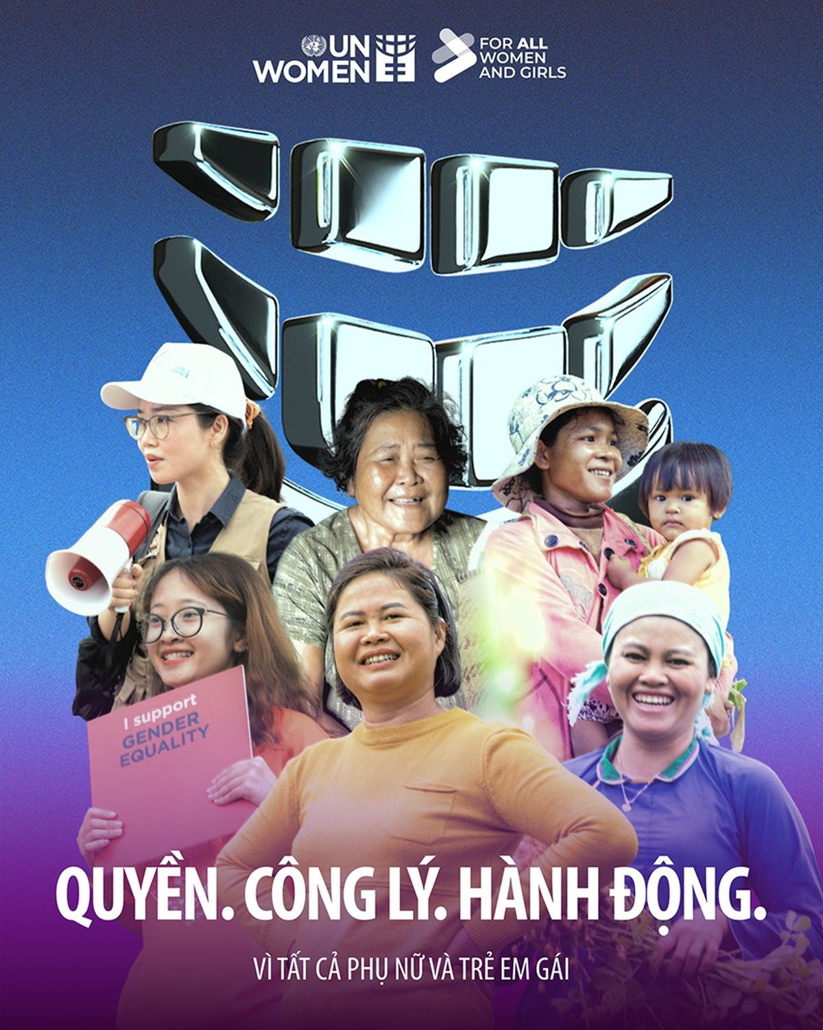 Thông điệp của Ngày Quốc tế Phụ nữ 2026.