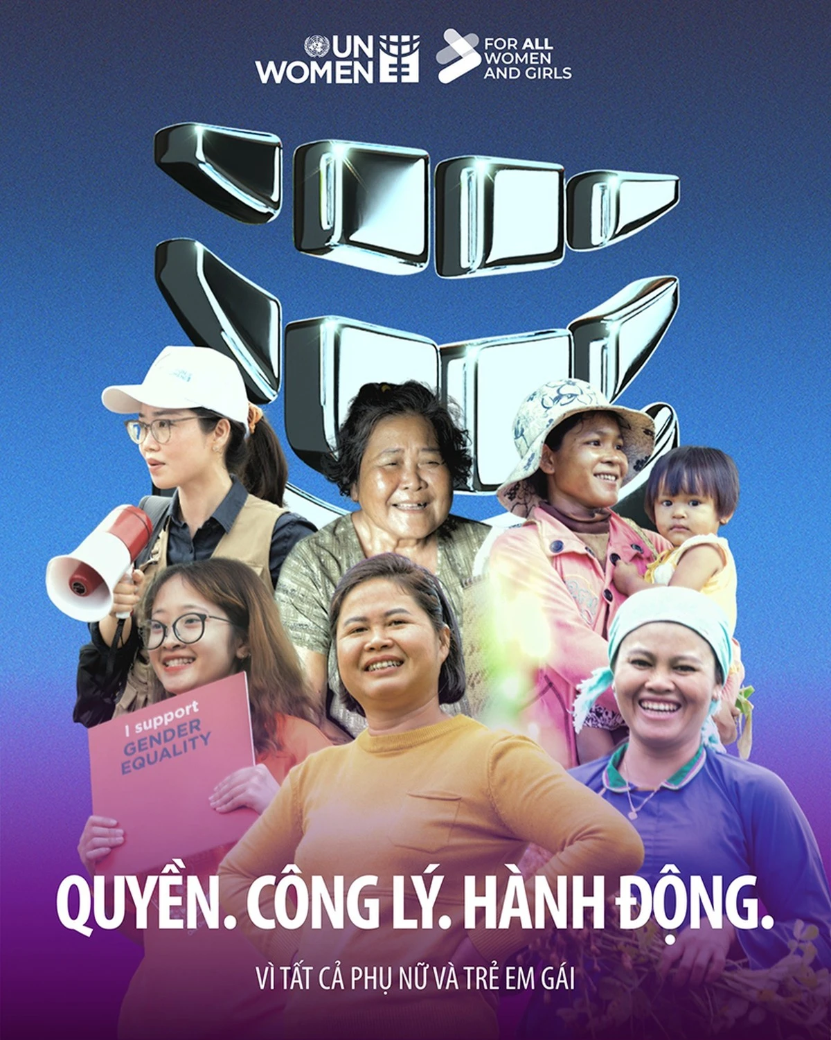 Thông điệp của Ngày Quốc tế Phụ nữ 2026.