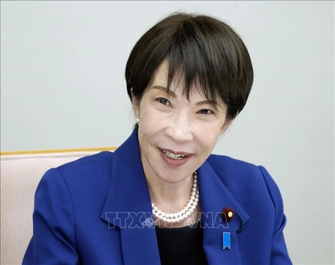 Thủ tướng Nhật Bản Sanae Takaichi phát biểu tại thủ đô Tokyo ngày 25/12/2025.