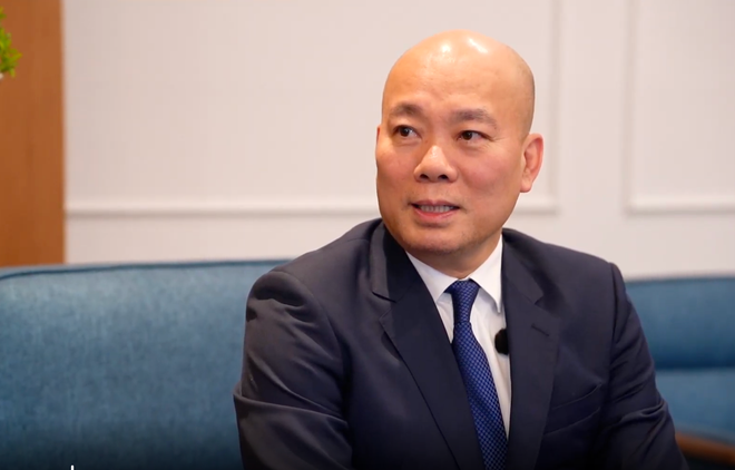 Ông Vũ Bá Phú, Cục trưởng Cục Xúc tiến thương mại (Bộ Công Thương) chia sẻ thông tin về Hội chợ Mùa Xuân lần thứ nhất năm 2026.