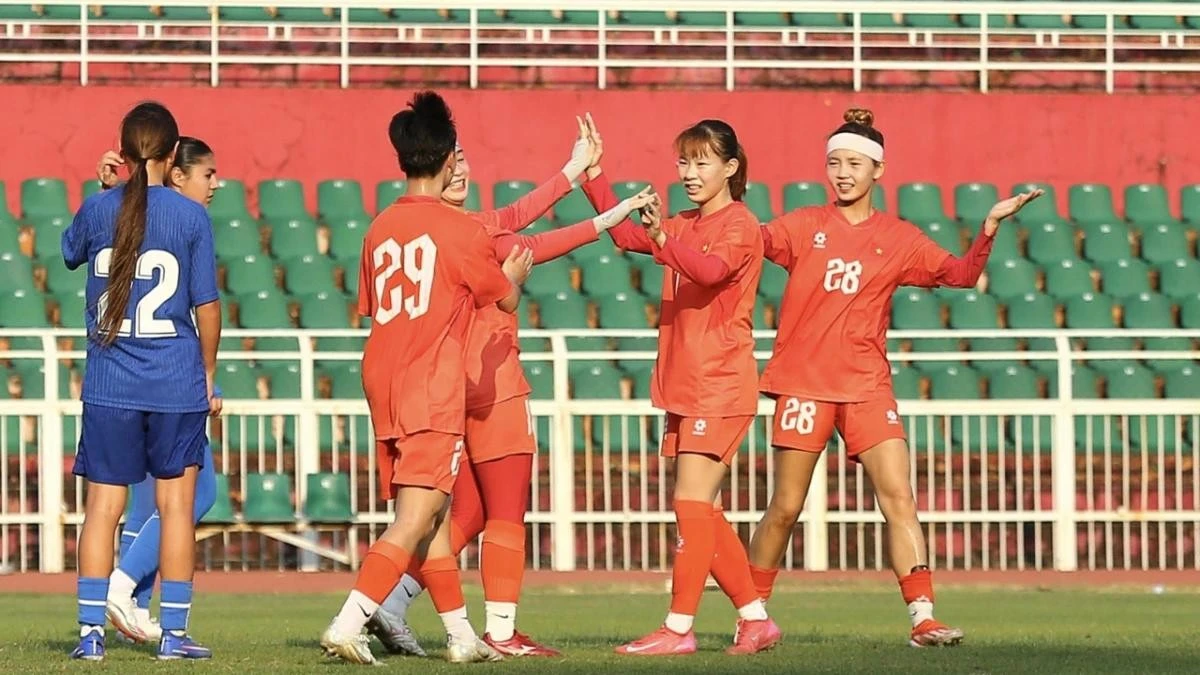 U20 nữ Việt Nam giành chiến thắng ấn tượng.