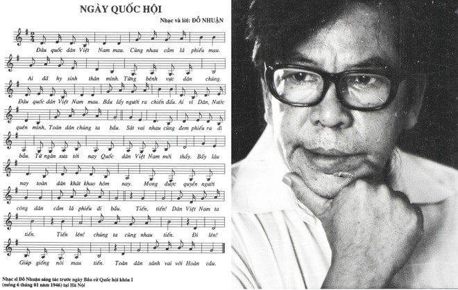 Nhạc sỹ Đỗ Nhuận và bài hát "Ngày Quốc hội".