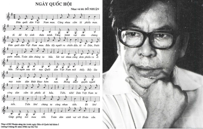 Nhạc sỹ Đỗ Nhuận và bài hát "Ngày Quốc hội".