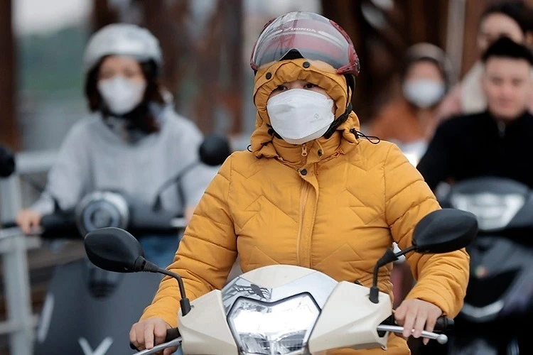 Khu vực Bắc Bộ nhiệt độ đã giảm 3 - 4 độ C so với những ngày trước.