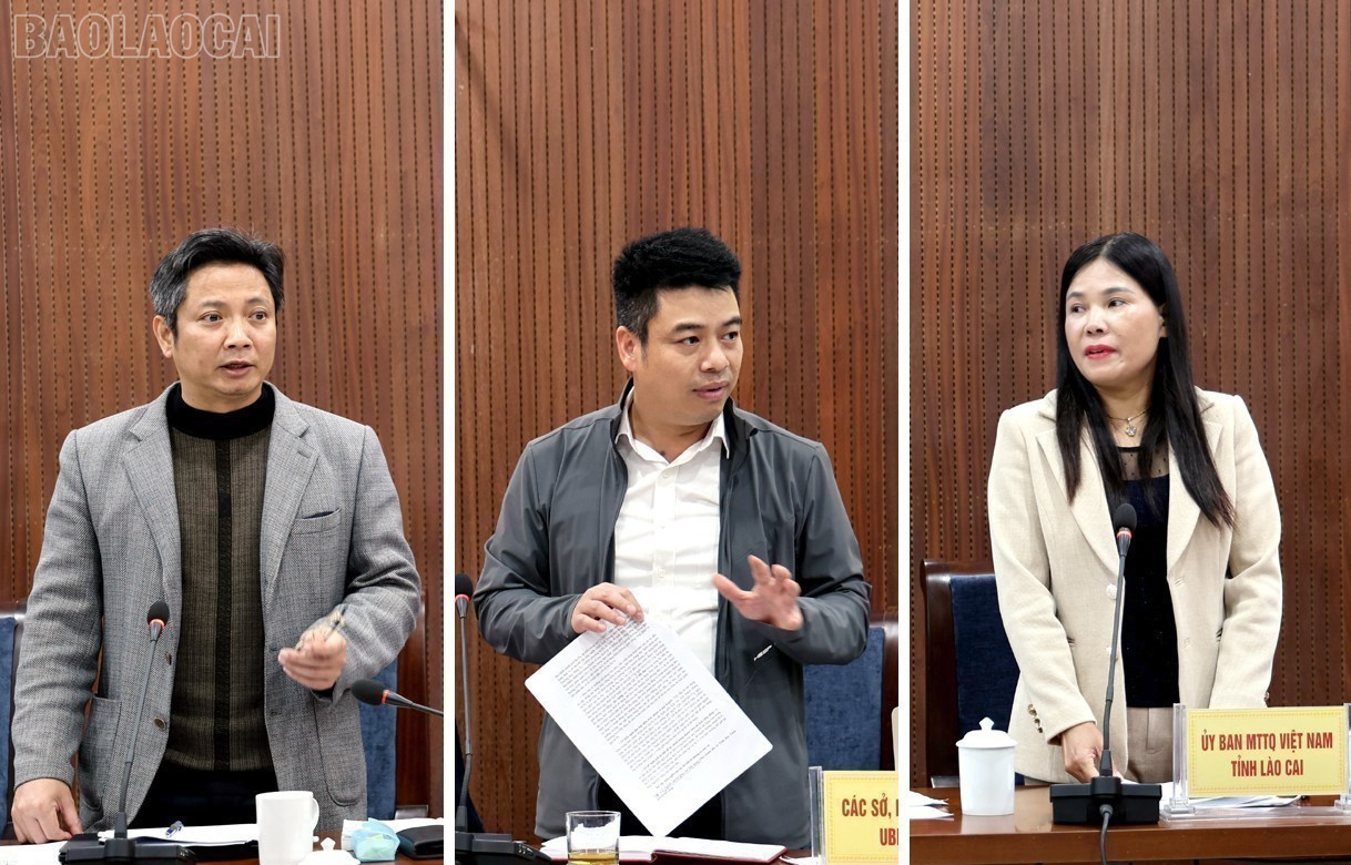 На диалоговой сессии выступили представители нескольких провинциальных департаментов и ведомств. baolaocai-tl_dt8c.jpg