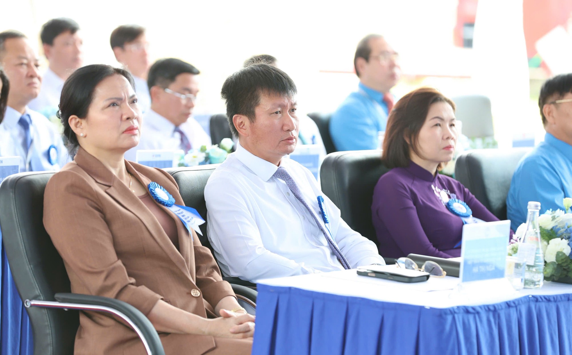 Đại biểu dự lễ khánh thành. hn.jpg