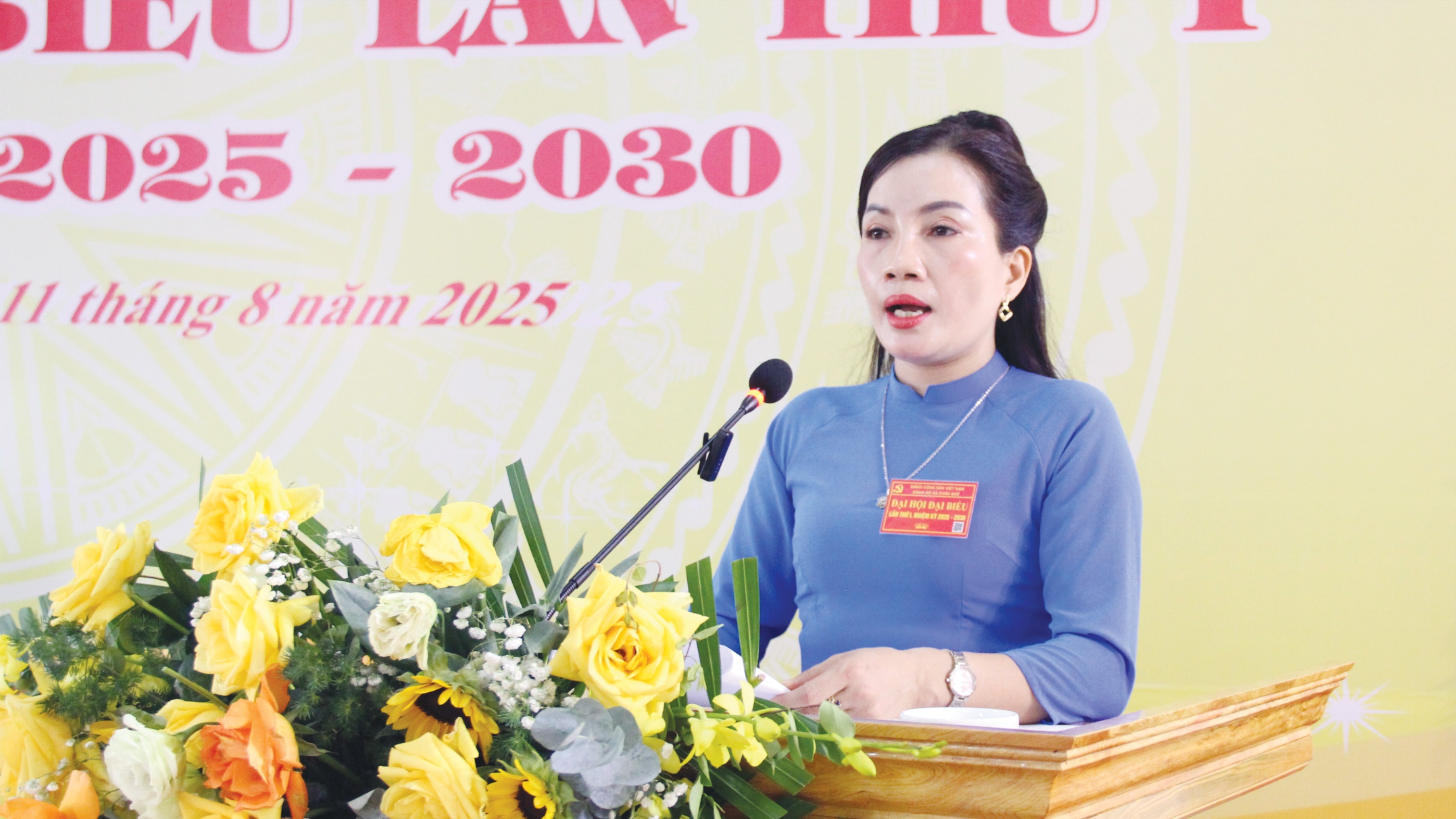 Đại biểu tham luận tại Đại hội. 15-4944-2319.jpg