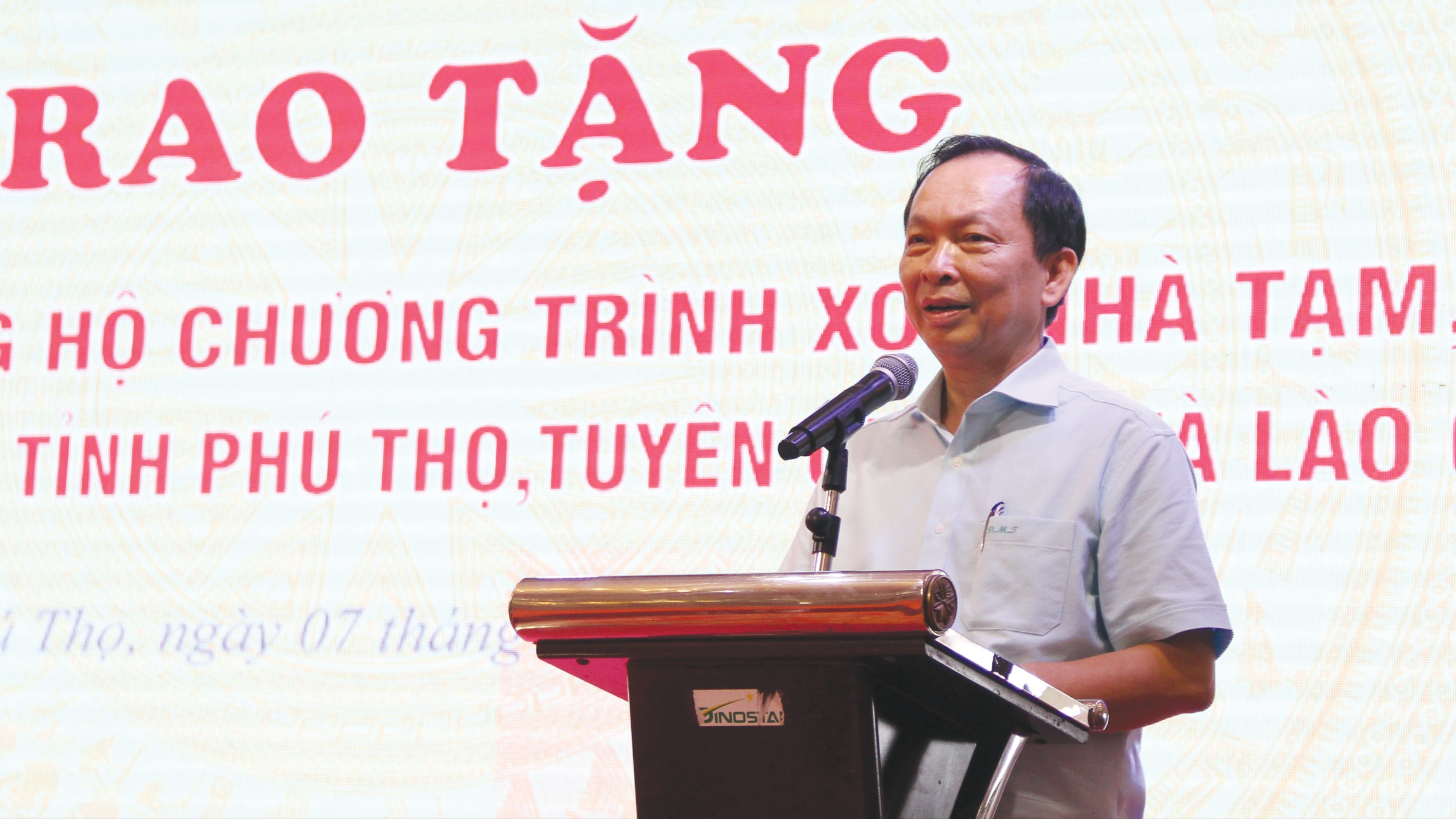 Đồng chí Đào Minh Tú - Phó Thống đốc thường trực Ngân hàng Nhà nước Việt Nam phát biểu tại chương trình. 7-7948.jpg