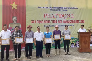 Phát động xây dựng nông thôn mới nâng cao
