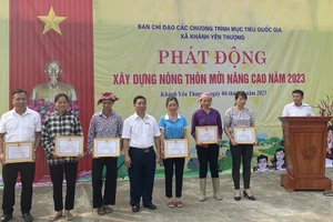 Phát động xây dựng nông thôn mới nâng cao