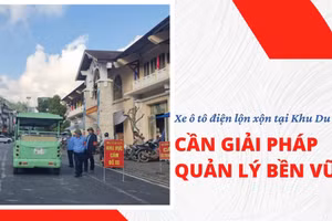 Bài 1: Lộn xộn xe điện thí điểm