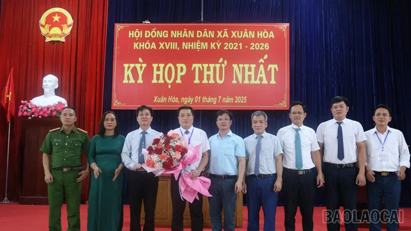 Xã Xuân Hòa kiện toàn nhân sự và tổ chức, bộ máy vận hành mô hình chính quyền hai cấp