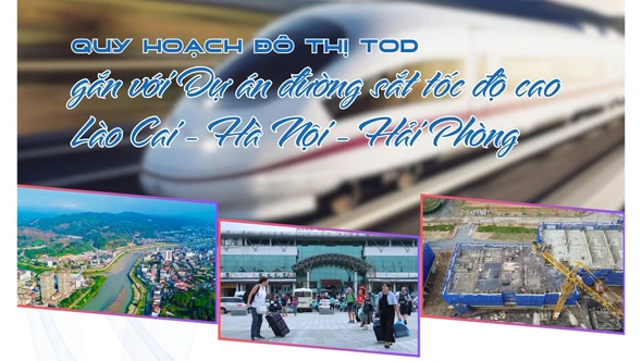 Quy hoạch đô thị TOD gắn với Dự án đường sắt tốc độ cao Lào Cai - Hà Nội - Hải Phòng