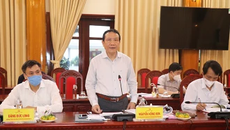 Đoàn công tác của Ban Chỉ đạo tổng kết Nghị quyết số 37 làm việc với tỉnh Yên Bái