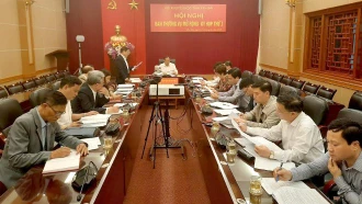 Thường trực Hội Khuyến học tỉnh triển khai nhiệm vụ năm 2021.