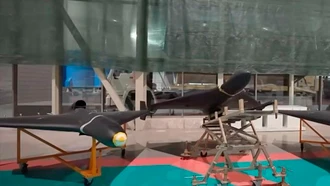 UAV Shahed tr&#111;ng khu trưng bày.