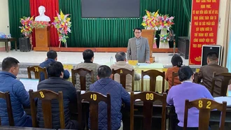 Ban Chấp hành Đảng bộ xã Tân Thịnh triển khai việc tiếp thu, chỉnh sửa bổ sung và hoàn thiện dự bảo Báo cáo chính trị trình Đại hội XVIII Đảng bộ xã nhiệm kỳ 2025 - 2030.
